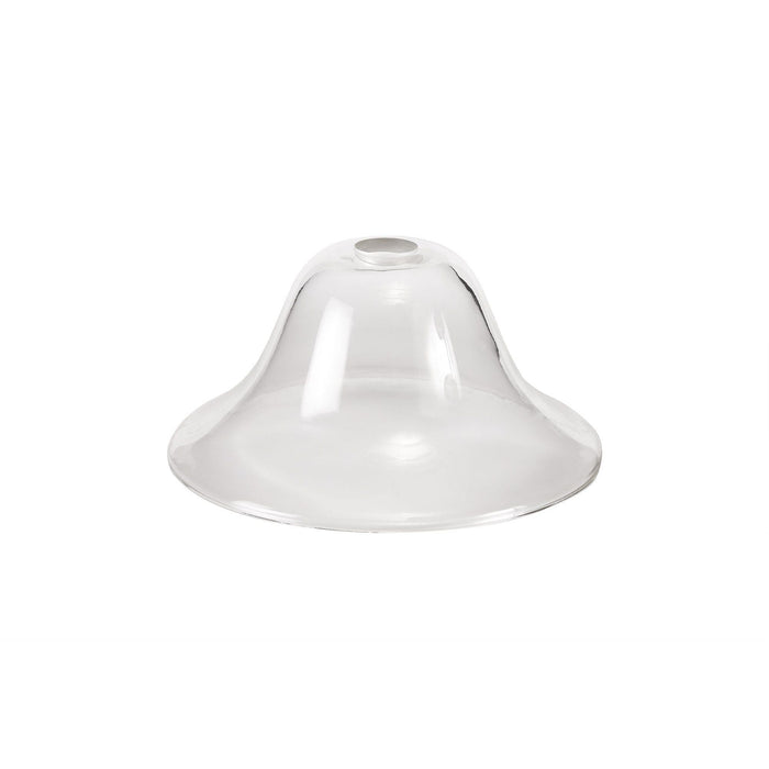 Nelson Lighting NL80679 Louis Smooth Bell 30cm Clear Glass Lampshade