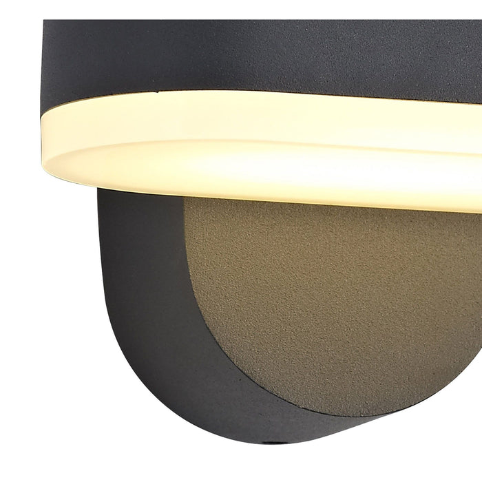 Nelson Lighting NL72119 Maisie 1 Light Adjustable Wall Lamp LED Anthracite